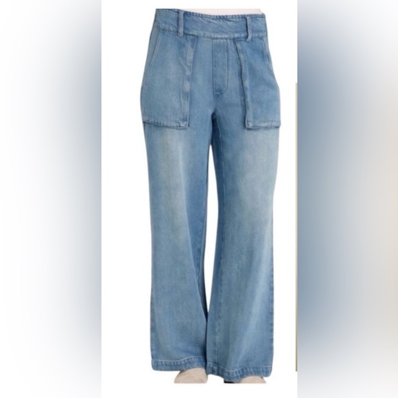 Young, Fabulous and Broke High-Waisted Wide-Leg Jeans - Picture 2 of 12